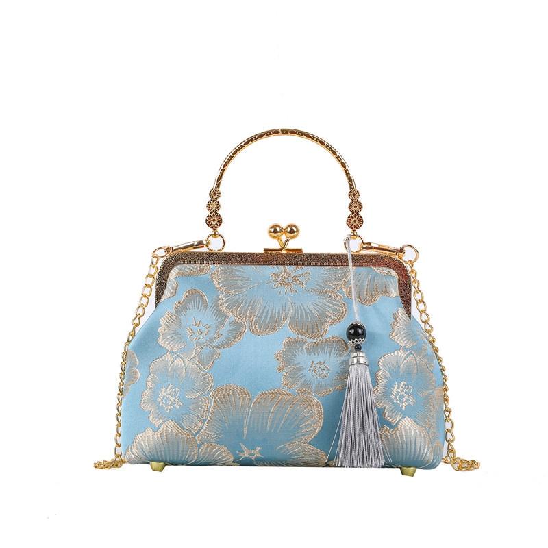 

Women Embroidered Vintage Handbag Chinese Style Crossbody Bag
