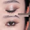 Explosive Single-Color Eyeshadow Palette with Pearlescent Fine Shimmer, High-Gloss Sparkle, Multi-Use Crystal Powder, Earth Tones, Smoky Eye Makeup