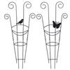 Metal Garden Trellis Plant Grow Trellis Climbing Vegetable Frame For Indoor Patio Garden Wedding Greenhouse Flower Vineyard