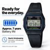 Casio wristwatch Collection F-84W-1QJH mens black