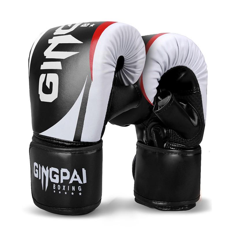 Professional Boxing Gloves Punching Bag Training Breathable PU Adult Kids Muay Thai MMA Combat Sports