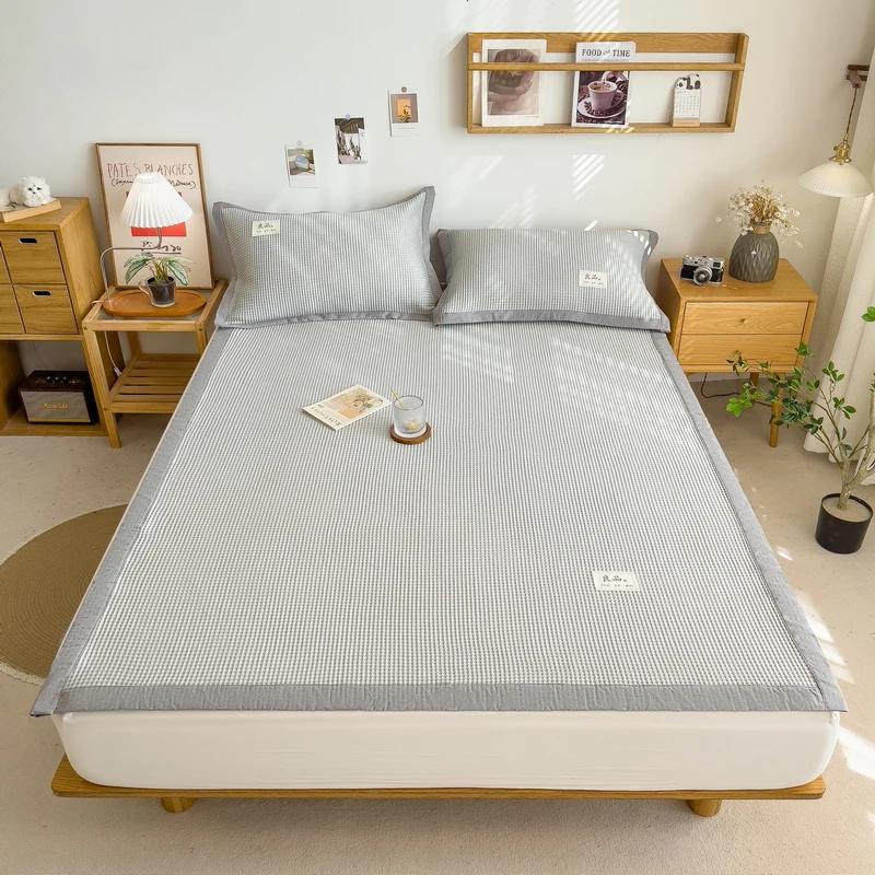 Chladivá matrace Hladká klimatizace Domácí přikrývka 2ks/3ks Lehký polštář Chladivý pocit Vlákno Šetrné k pokožce Prodyšné