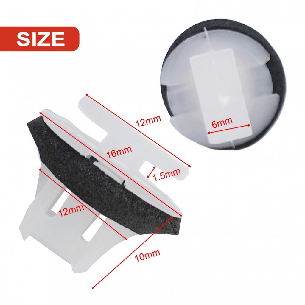 20* Wheel Arch Surround Trim Clips For Nissan Juke&X-Trail Wing Moulding Clip