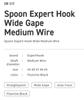 Vanfook SW-31F Spoon Expert Wide Hook Size 7, 16/pack Black (0425)