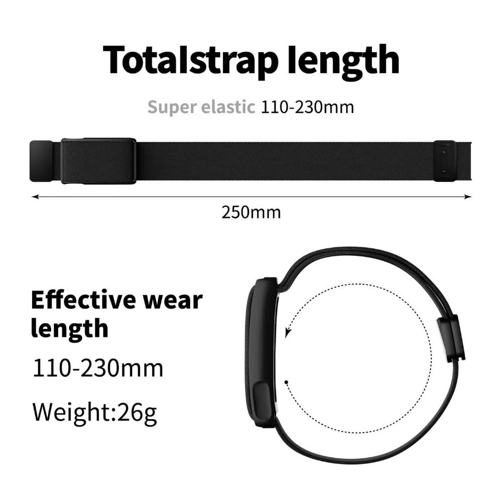 Nylon Sport Band Adjustable Magnetic Fitness Tracker Strap Breathable Soft Replacement Wristband for Huami Amazfit Helio Strap