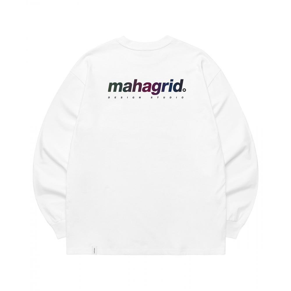 

MAHAGRID RAINBOW REFLECTIVE LOGO LS TEE WHITEMG2BFMT554A