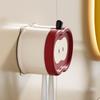 Adhesive Toothbrush Holder Wall Mounted Organizer Holds 2 Toothbrushes Fruit Design Toothbrush Hanger Keeps Toothbrush Dry Fresh for