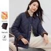 Women's Color-Block Winter Puffer Coat