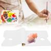 25 Sheets Disposable Palette Professional Gouache Oil Painting Palette Pad White Paper
