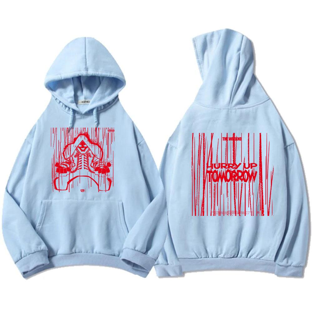 TheWeekend Pospěš si Zítra Album Mikiny Pánské/Dámské Oblečení Heavy Metalový Styl Unisex Streetwear Grafické Mikiny Hip Hop