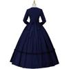 Simplicity Middle Ages Dress With Large Trumpet Sleeves Court Skirt Evening