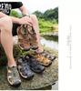 Men's Plus Size Cowhide Summer Sandals - Outdoor Water and Beach Shoes