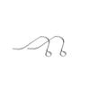 50pcs 925 Sterling Silver Plated Earring Hooks Anti Allergy Earrings Clasps Hook For Diy Jewelry Accessories Making Supplies