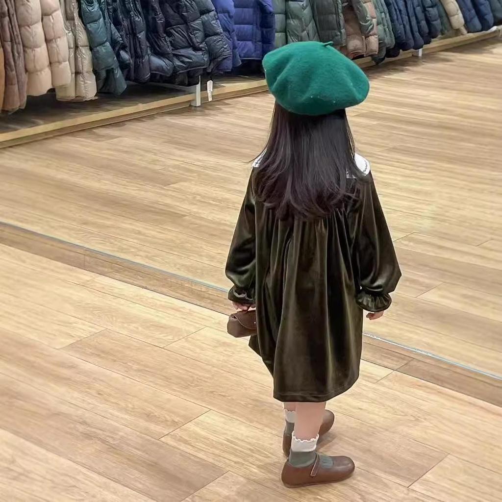 Autumn Princess Dress for Girls: Long Sleeve Children's Dress for Ages 3-8