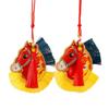Spring Festival Pony Embroidered Pendant Tassel Car Hanging Ornaments  Festive Accessory