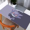 Menacing Gengar Large Desk Mat Fiery Purple Aesthetic Gaming Mouse Pad