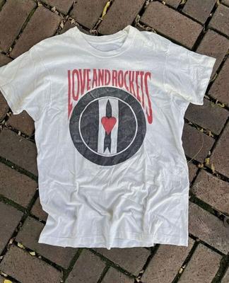 Vintage Koszulka Bawełniana Zespół Love and Rockets Unisex S do 5XL Koszulka Unisex
