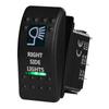 12V/24V Marine Rocker Switch Green LED SPST ON-OFF DPDT ON-OFF-ON Momentary Toggle for 4x4 Off-Road RZR ATV ARB Carling Style