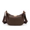 High Quality Check Printed Single Shoulder Underarm Dumpling Bag Casual and Versatile Large Capacity Crossbody Women's Bag