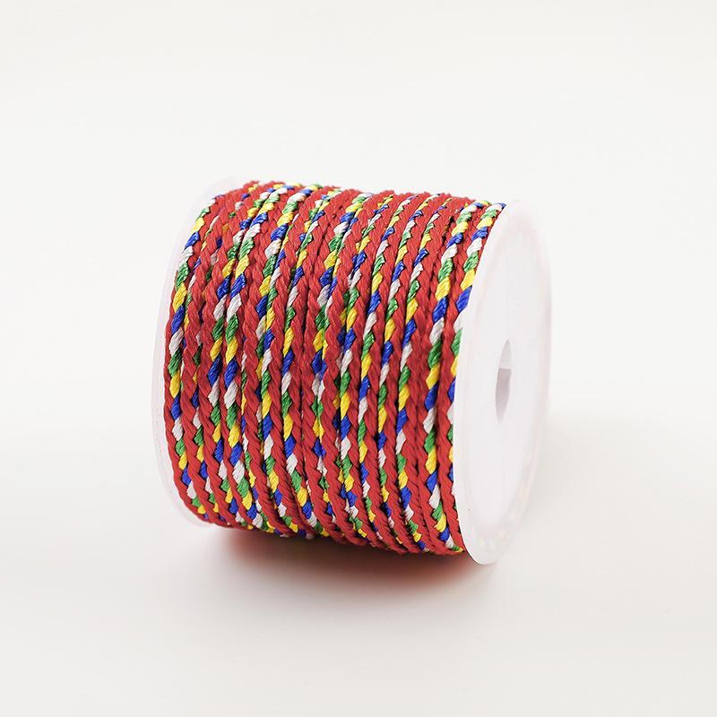 Colorful Dragon Boat Festival Handmade Iridescent Five-Color Thread Bracelet for Men and Women