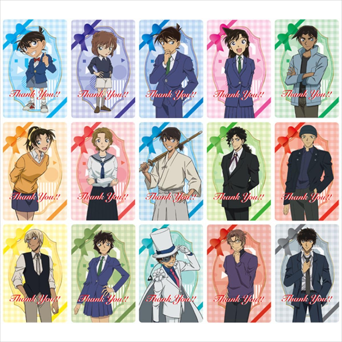 

Ensky Detective Conan Message Card 1 Approximately 58 x Paper Collection, Box, 89mm,