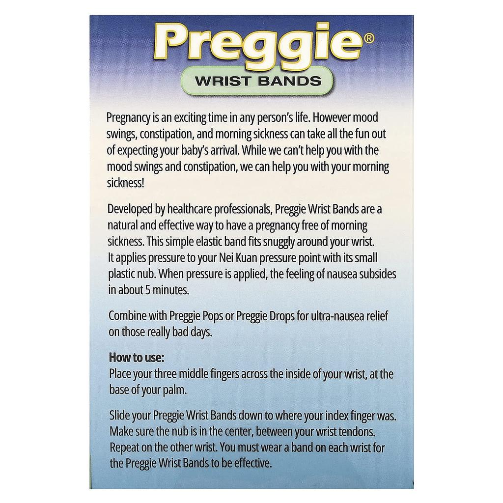 Preggie, wristband, 4 wristbands