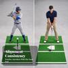 Baseball Batting Mat with Home Plate Stable Reinforced
