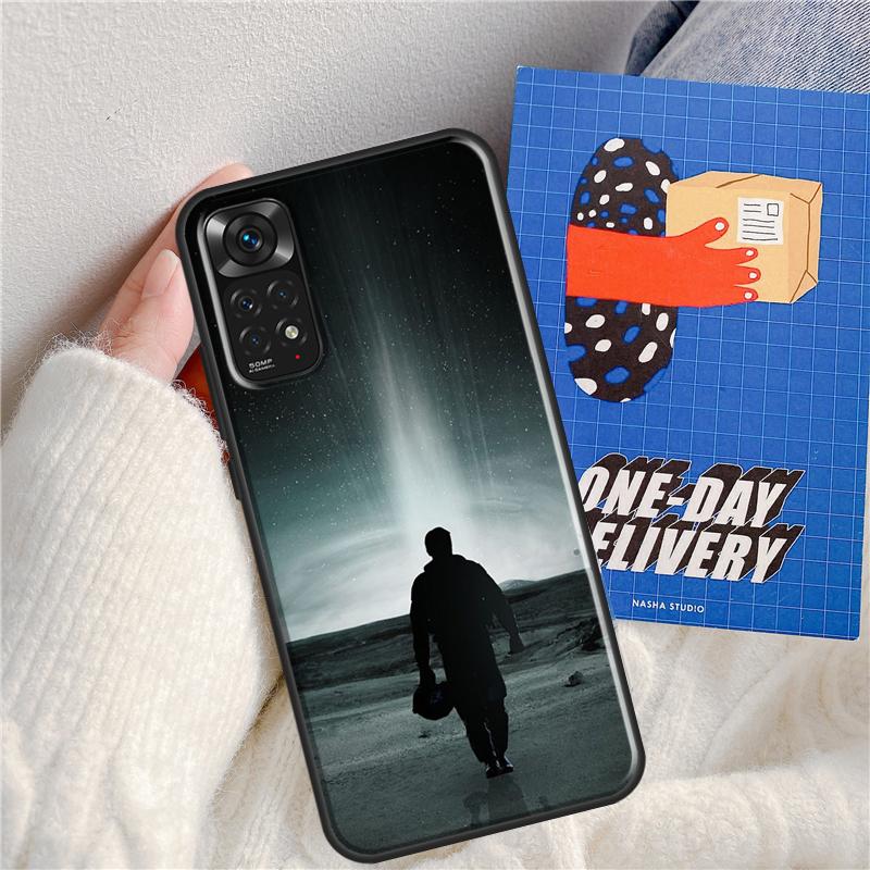 Interstellar Movie Case For Xiaomi Redmi Note 11 Pro 8 9 10 Pro Note 10S 11S 9S K50 K40 9A 9C 10A 10C Cover