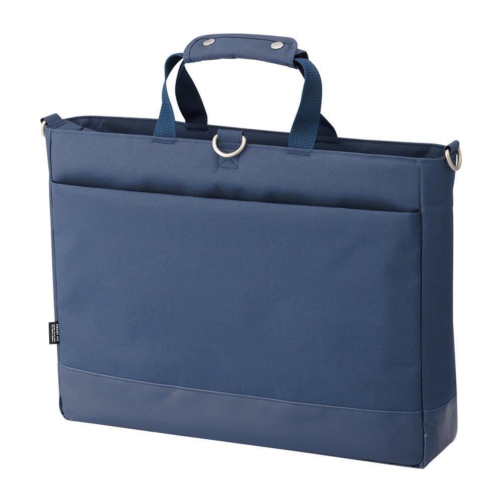 LIHIT LAB Carrying Bag, Horizontal, Navy, A7670-11