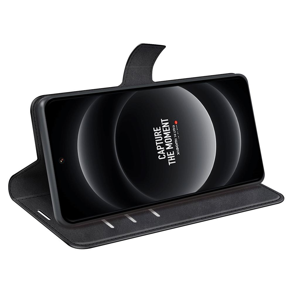 For Xiaomi 14 Ultra Case Calf Texture Leather Wallet Cell Phone Cover