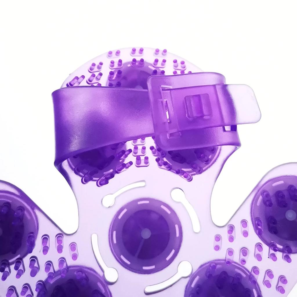 Roller Ball Tělová masáž Rukavice Úleva od bolesti svalů Relax Anticelulitidová masáž Ruka Krk Záda Rameno Hýždě Péče o zdraví