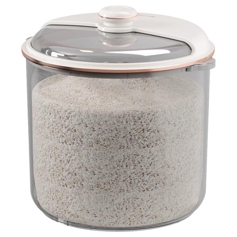 New rice bucket household insect-proof moisture-proof sealed rice tank flour storage tank rice box grain storage rice container