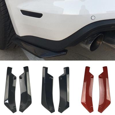 2 τεμάχια Universal Car Lip Spoiler Πίσω προφυλακτήρα Splitter Diffuser Scratch Protector