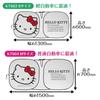 SEIWA Car Accessories Sunshade Front Hello Kitty Sunshade S Size KT563 for Kei Cars and Compact Cars 130cm x 60cm Front Dashcam Compatible with Slits