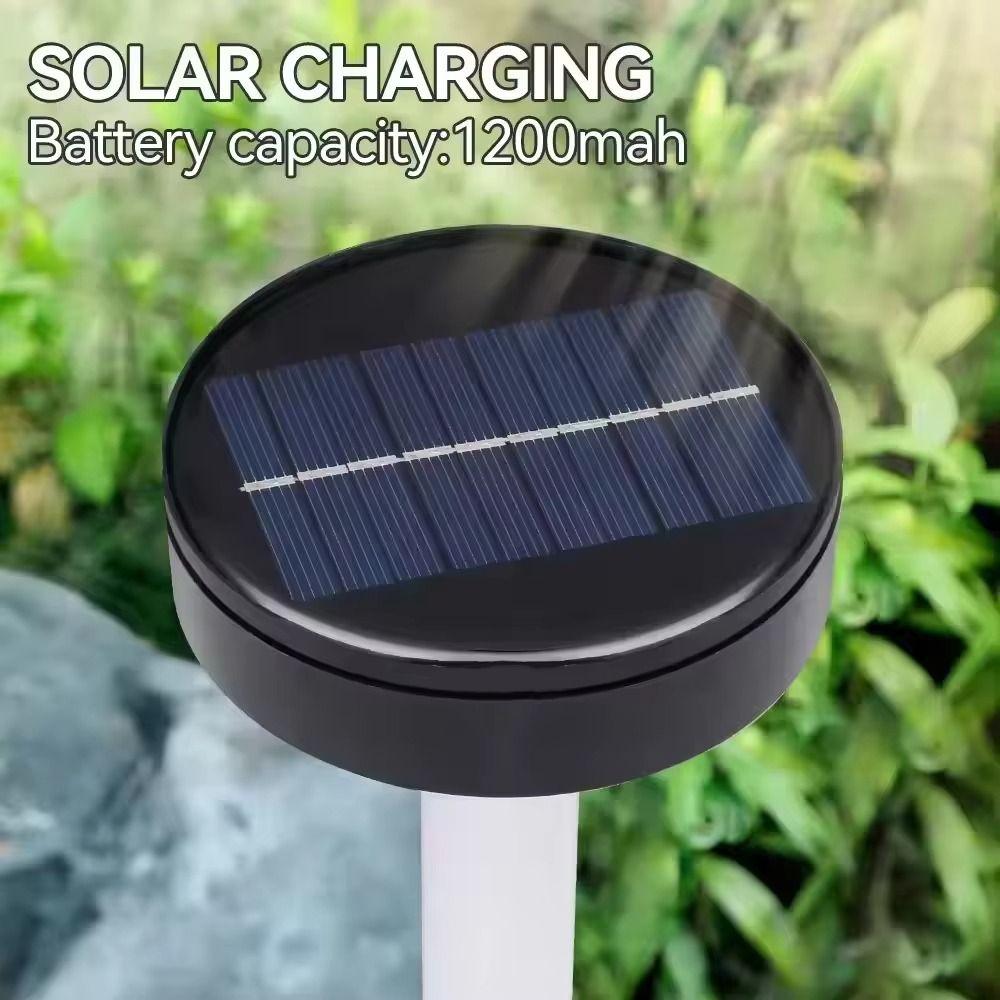 Waterproof Design Solar Pathway Lights 1200mAh Battery 10LED Lighting Outdoor Garden Lamp Solar Powered RGB LED