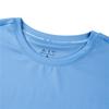 Skechers Letter Round Neck Pullover Versatile Short Sleeve Breathable T-Shirt Men Tops Temptation-Blue P224M012-00MU
