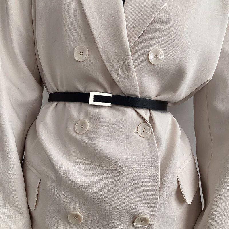 Black Fashionable Pu Waist Belt For Women Ideal For Suits And Coats In 2023 Autumn