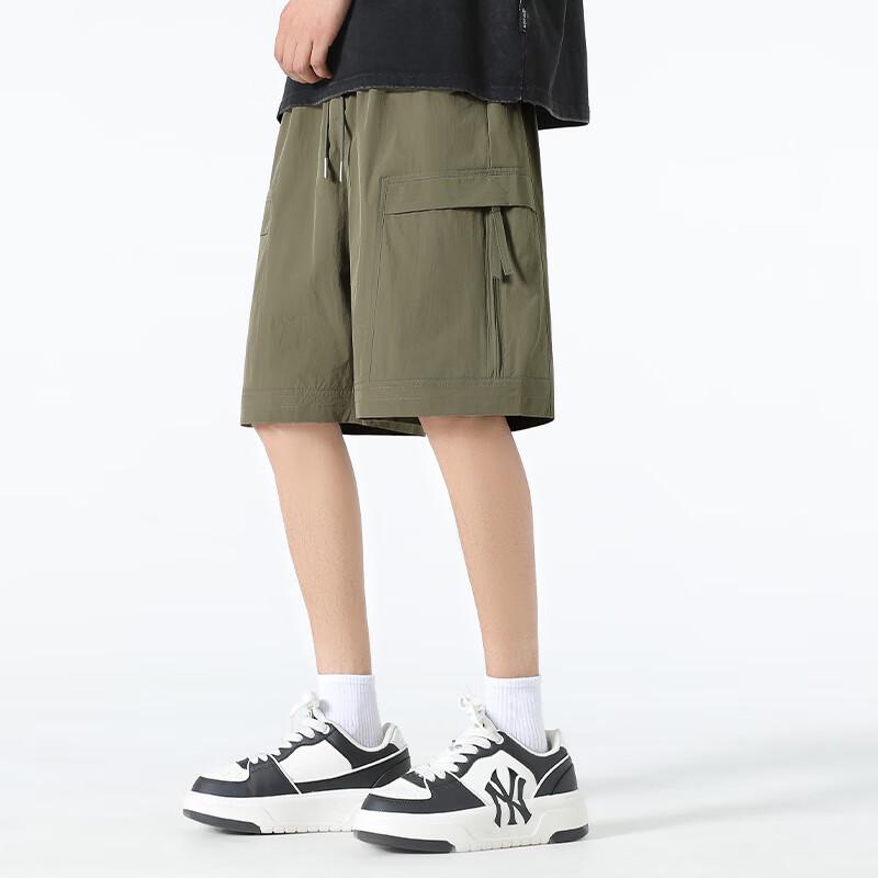 MINISO Men's Workwear Style Casual Shorts