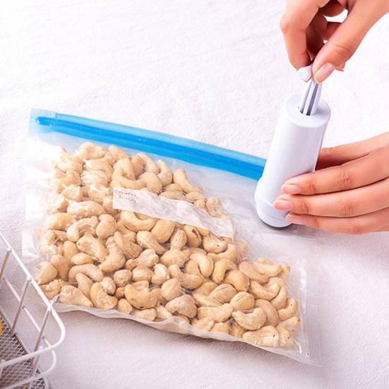 10Pcs Reusable Vacuum Seal Bags Food Grade BPA Free Leak Resistant Portable Easy To Use Vacuum Storage Bags
