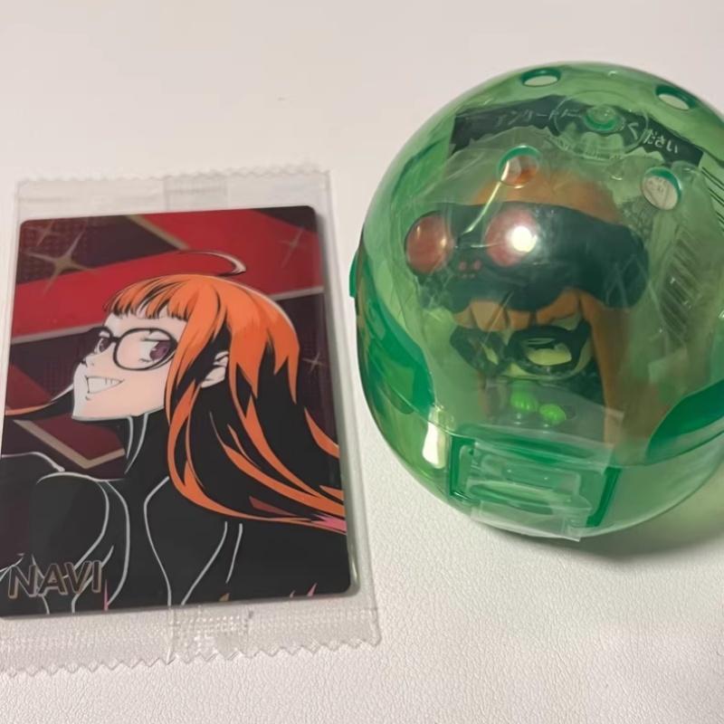 Stock In Genuine Persona P5 Shoulder To Shoulder Akechi Goro Sakura Futaba Cute Creativity Room Ornament Action Figure Model Toy