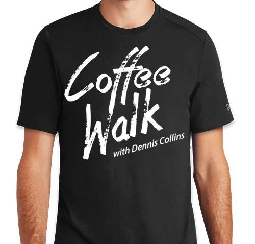 Dennis Collins Coffee Walk Logo T-T-Shirt L