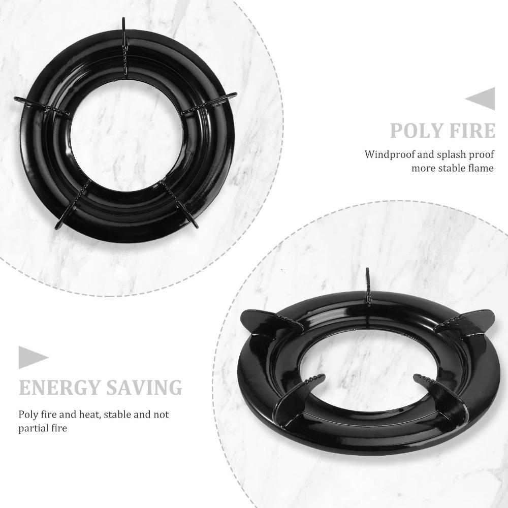 Nouvelle Plaque de Brûleur de Cuisinière à Gaz en Fer Universelle Support Rond pour Cuisinière à Gaz Support Stable pour Cuisinière à Gaz Haute Efficacité