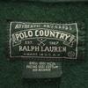 POLO COUNTRY 80s 90s Wool Old USA Made Long Sleeve Shirt S RALPH LAUREN Men's Used
