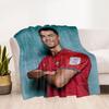 Cristiano Ronaldo Blanket Soft Cozy Great For Bedding Chair Office For All Occasions Warmthful Decor Suitable For Gifting Relatives And Friends