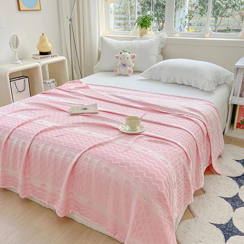 New Grade A 100% Bamboo Cooling Blanket Skin-friendly Breathable Summer Duvet Pure Natural Plant Coolness Air Conditioning Quilt