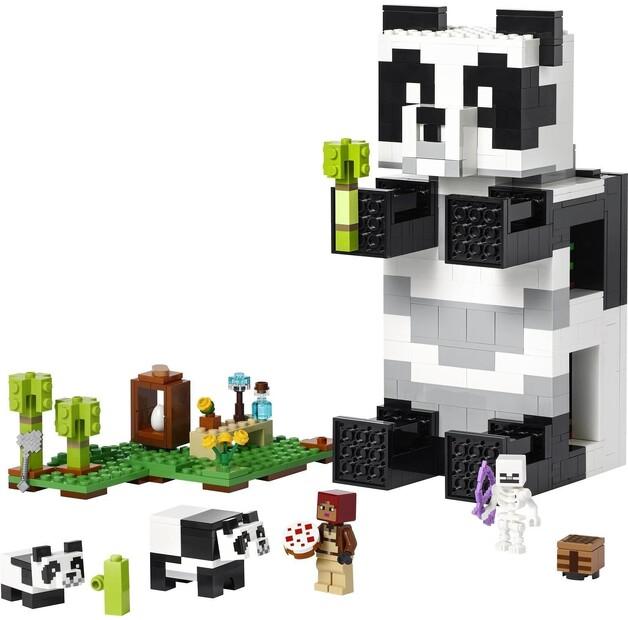 LEGO Minecraft 21245 Reserva de pandas