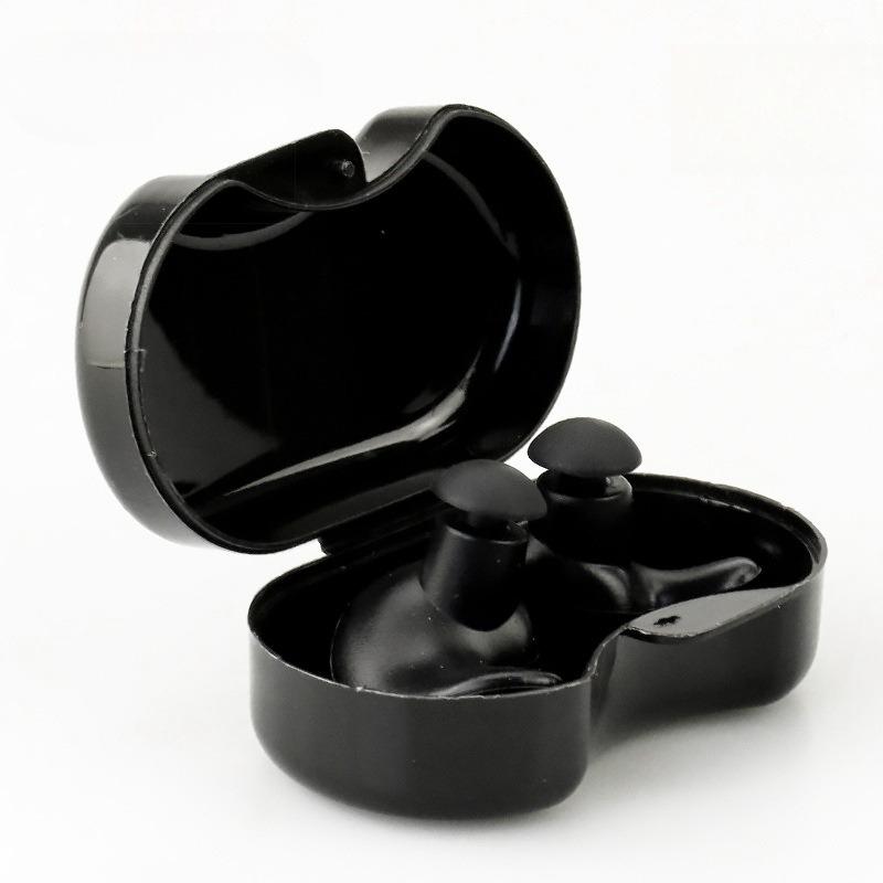 Swimming Silicone Earplugs Nose Clip Set Waterproof Spiral Earplugs Boxed Adult Beginners Swimming Equipment Silicone Earplugs