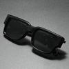 1PC Unisex Plastic Fashion Square Frame Sunglasses for Street Pography and Beach Trips Driving Accessories Sun Glasses UV400