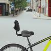 Comfortable Bike Seat with Adjustable Backrest, PU Cushion & High-Carbon Steel Frame - Replacement Saddle for Adult Tricycle