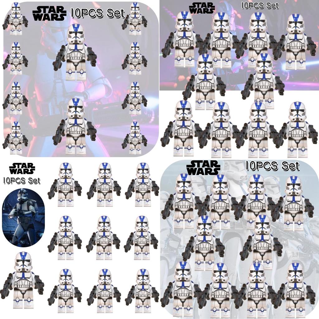 Star Wars Mandalorian Clone Stormtrooper Kriegsbausteine ​​Spielzeug für Kinder